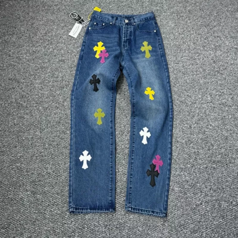 Vibrant 1139 Chrome Hearts Jeans For Unisex