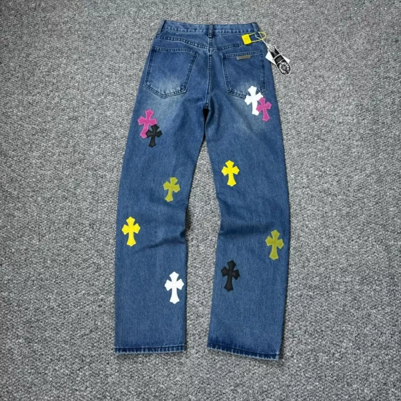 Vibrant 1139 Chrome Hearts Jeans For Unisex