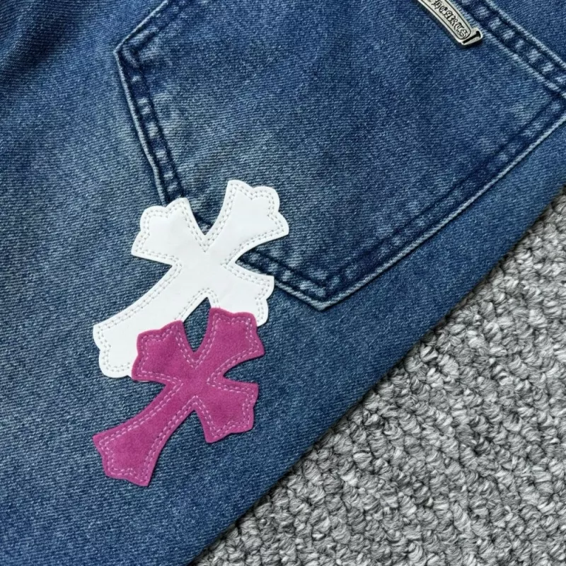 Vibrant 1139 Chrome Hearts Jeans For Unisex