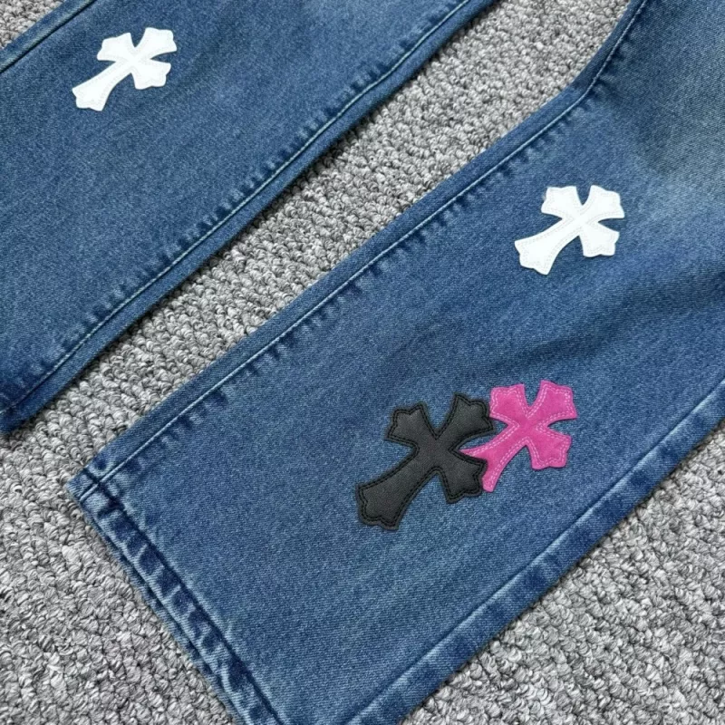 Vibrant 1139 Chrome Hearts Jeans For Unisex