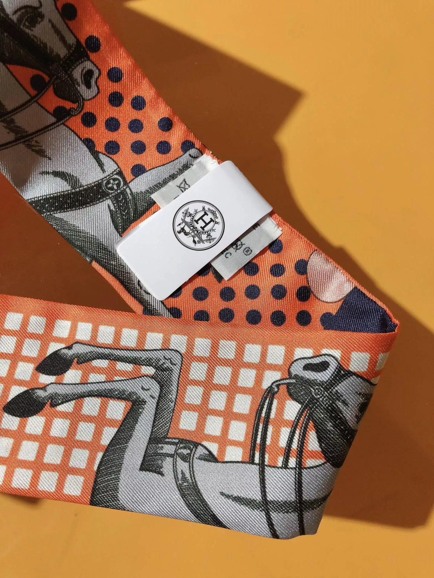 Vibrant 1240 Hermes Silk Scarf