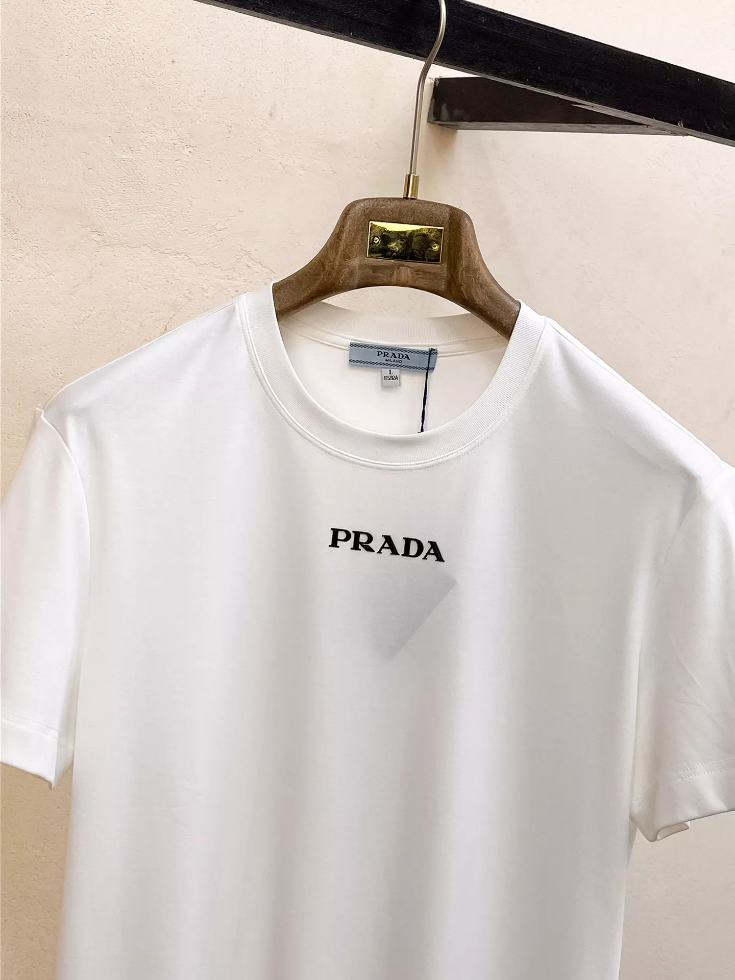 Vibrant 1253 Prada T-Shirts Short Sleeved For Men