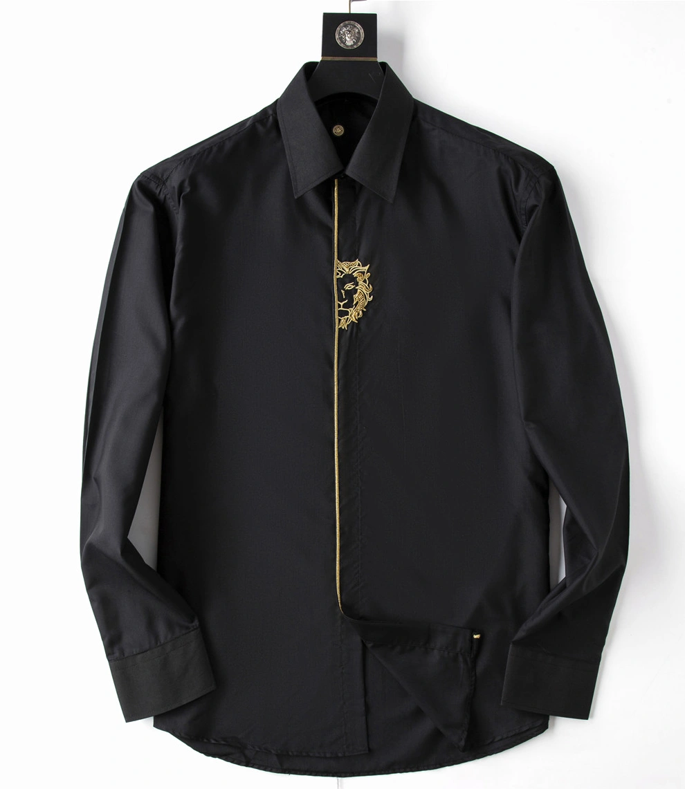 Vibrant 1368 Versace Shirts Long Sleeved For Men