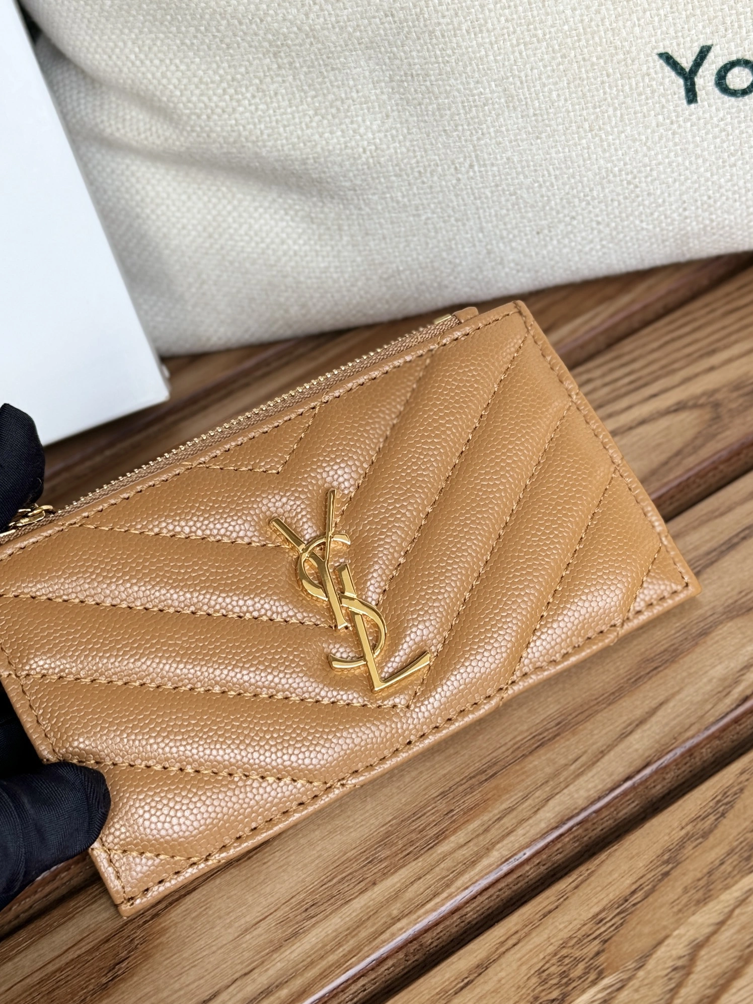 Vibrant 1408 Yves Saint Laurent YSL Card Case