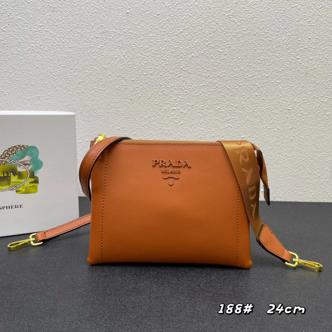 Vibrant 1503 Prada AAA Quality Messenger Bags For Women