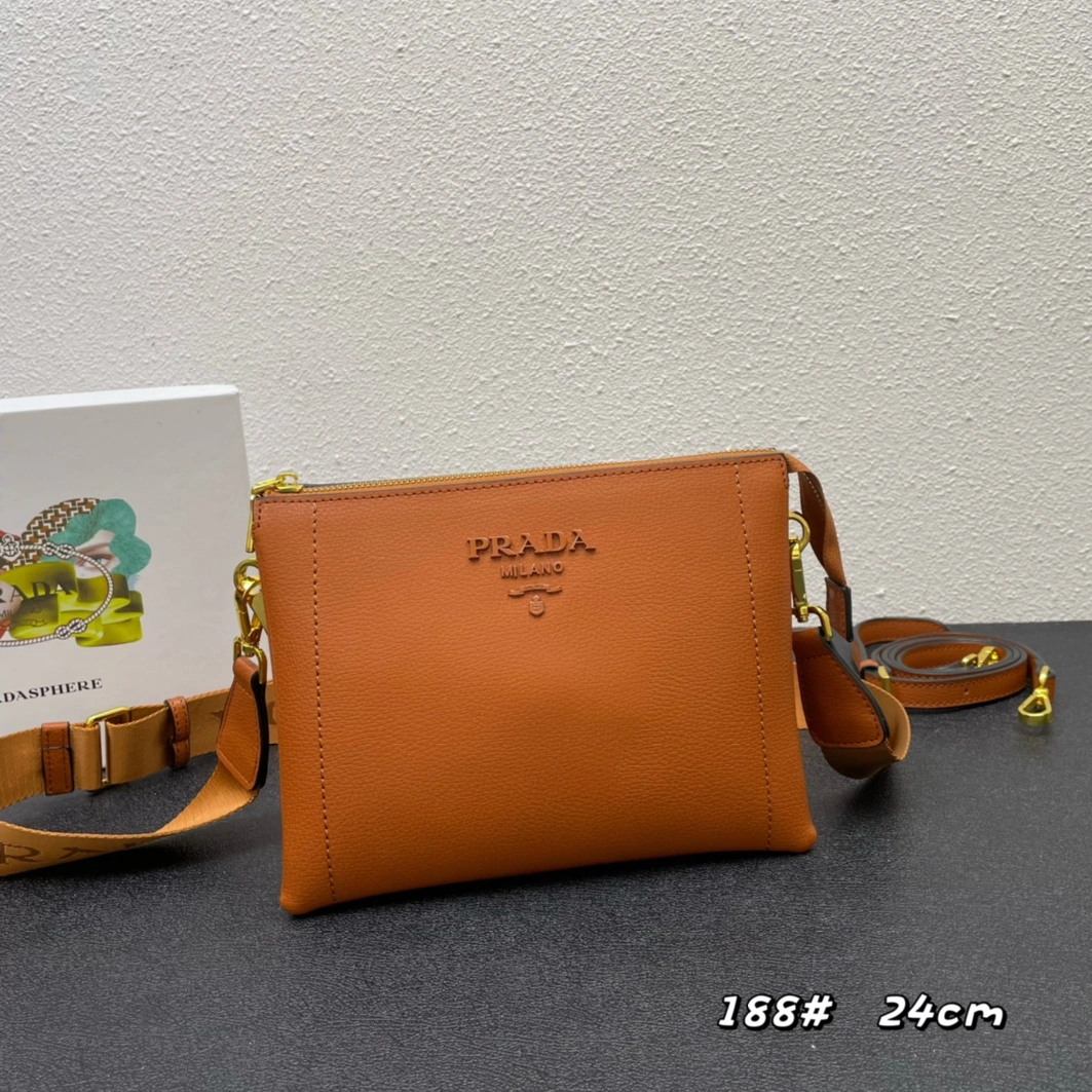 Vibrant 1503 Prada AAA Quality Messenger Bags For Women