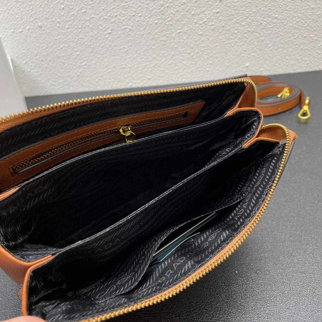 Vibrant 1503 Prada AAA Quality Messenger Bags For Women