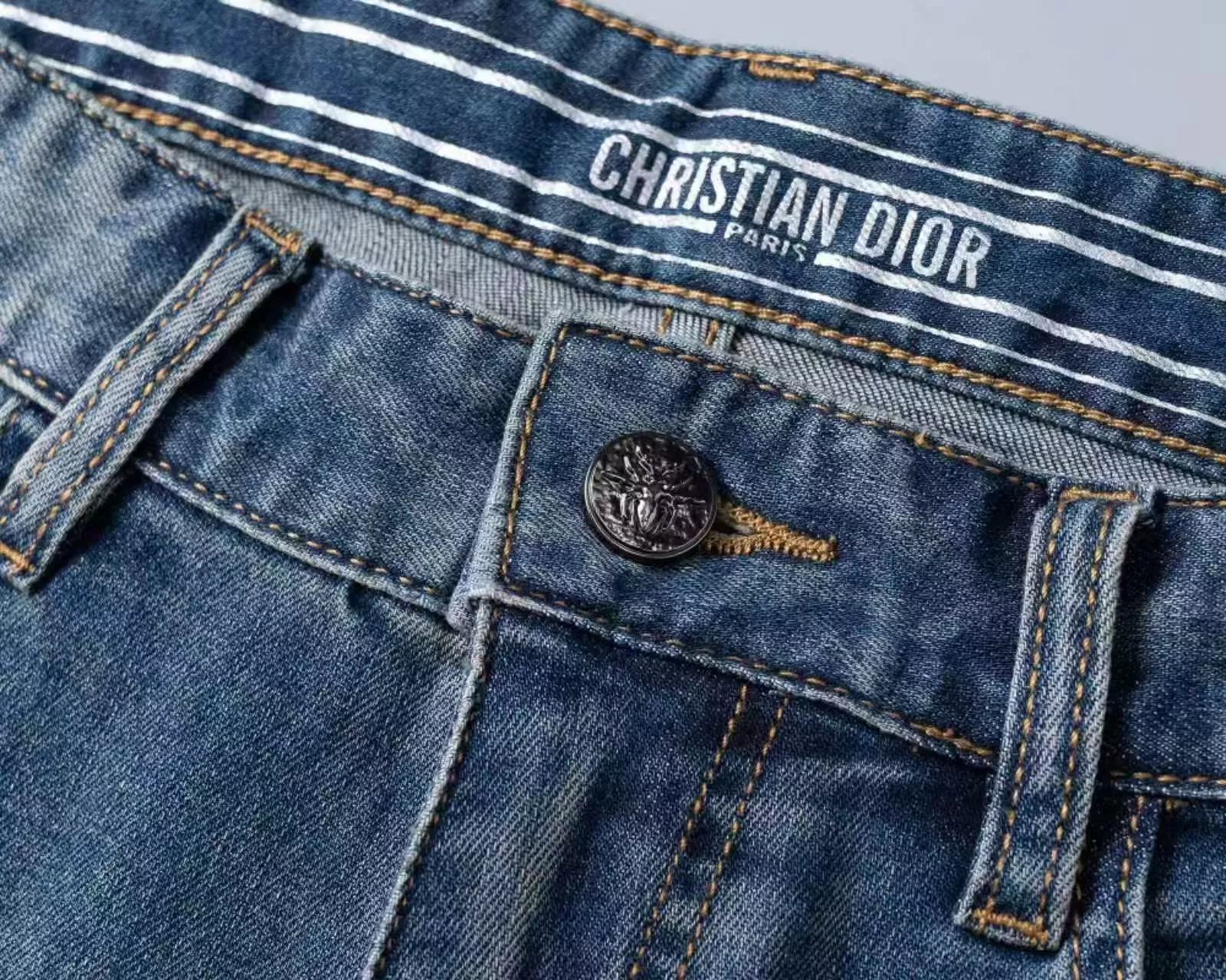 Vibrant 1713 Christian Dior Jeans For Men