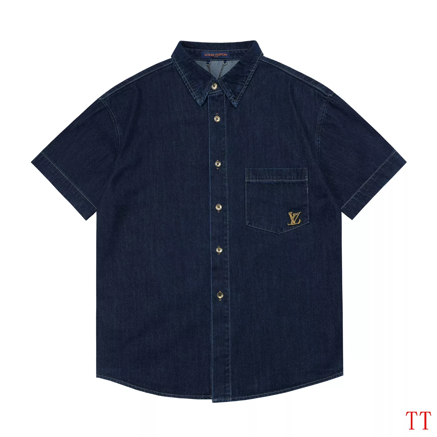 Vibrant 174 Louis Vuitton LV Shirts Short Sleeved For Unisex