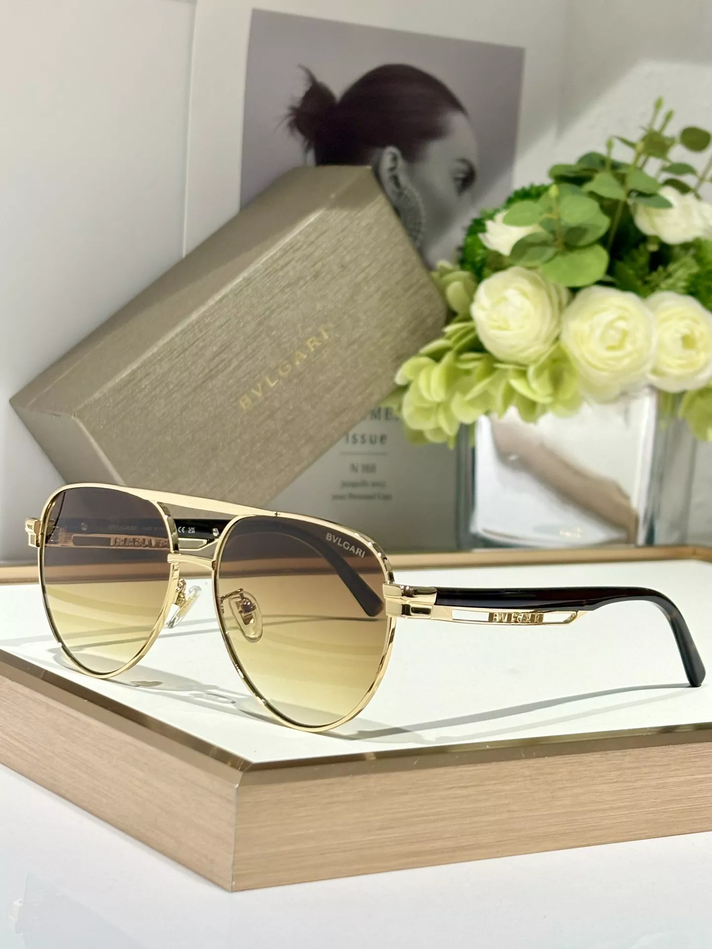 Vibrant 1809 Bvlgari AAA Quality Sunglasses