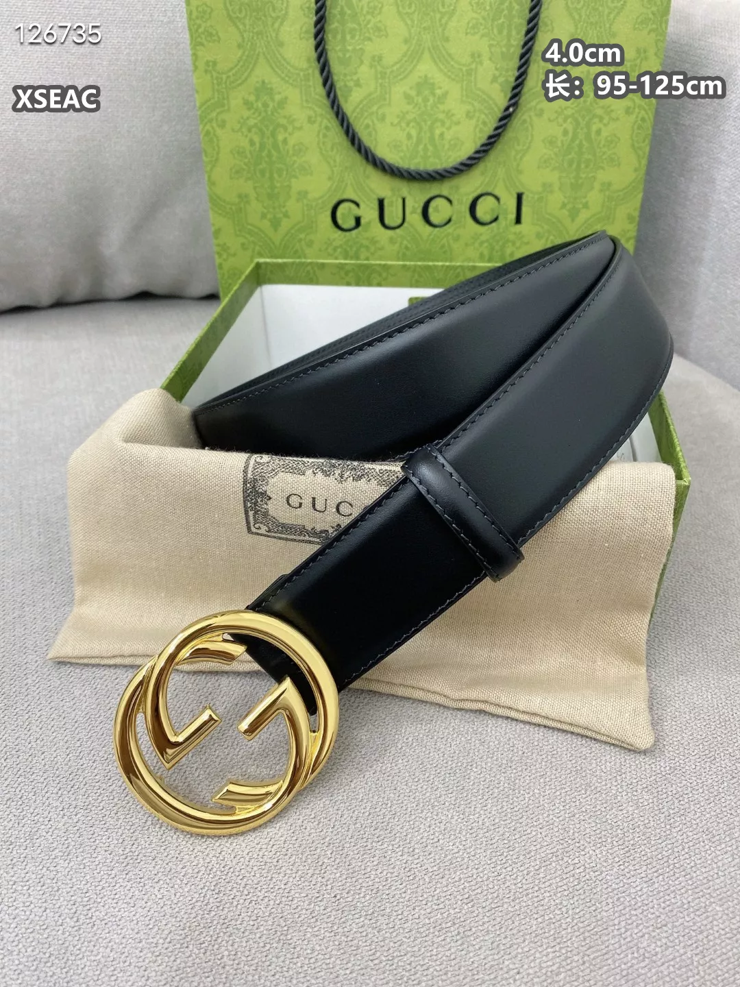 Vibrant 1875 Gucci AAA Quality Belts For Unisex