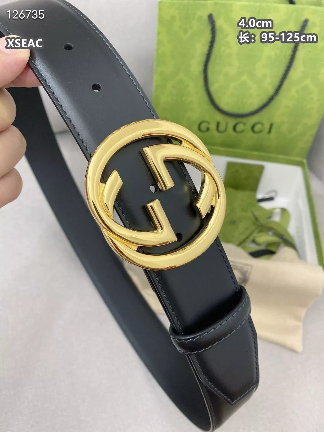 Vibrant 1875 Gucci AAA Quality Belts For Unisex