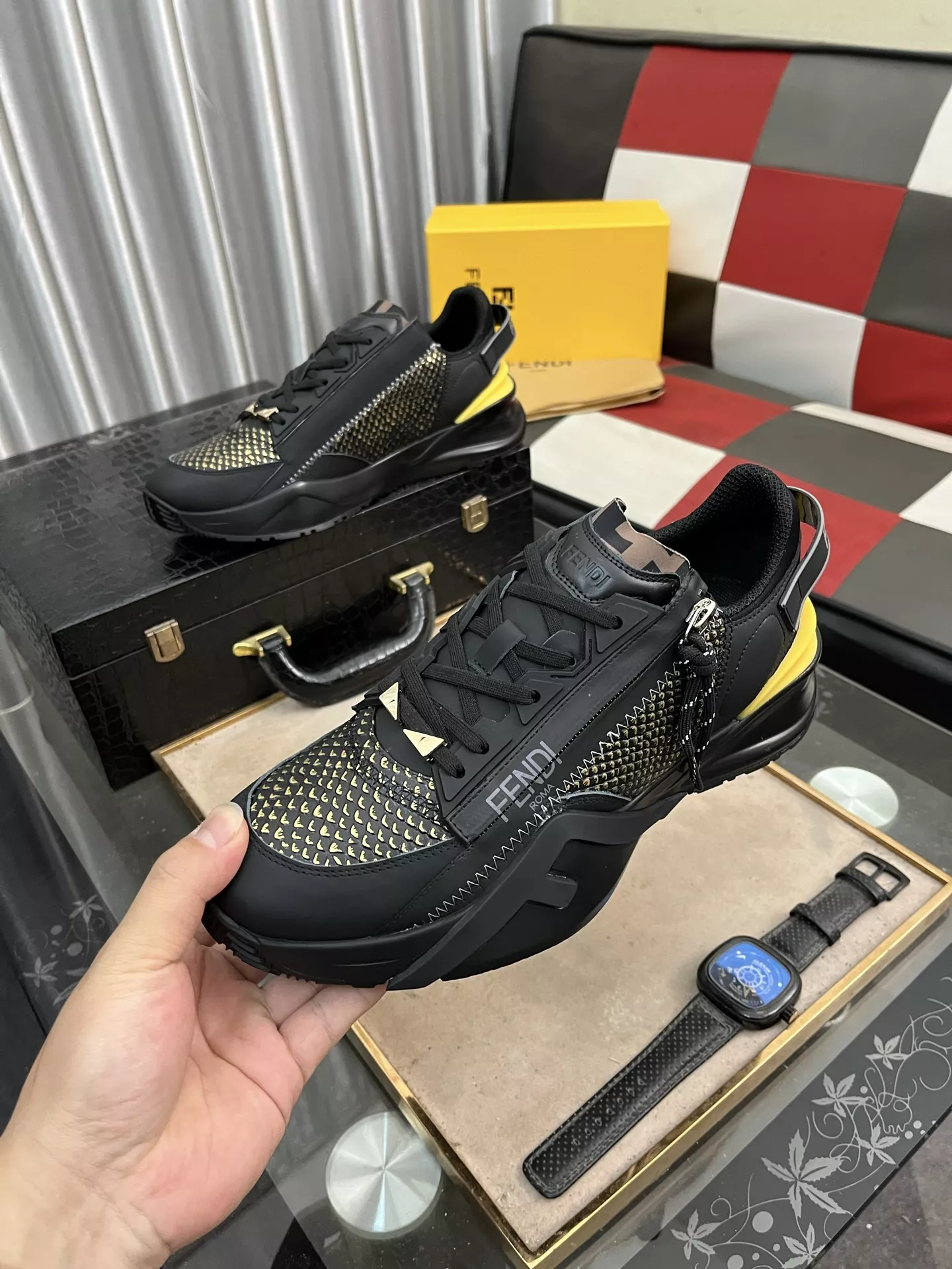 Vibrant 2186 Fendi Casual Shoes For Men