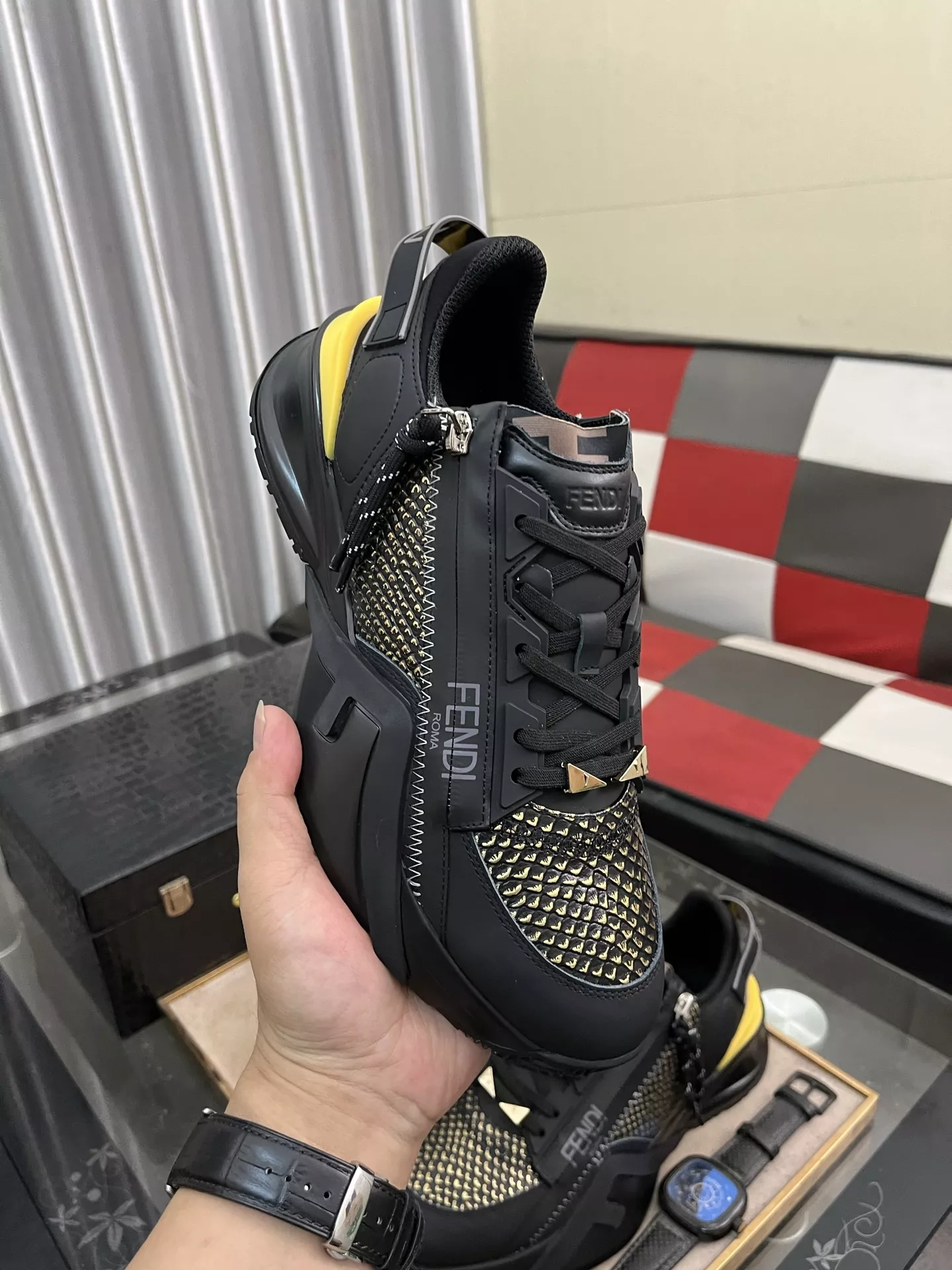 Vibrant 2186 Fendi Casual Shoes For Men