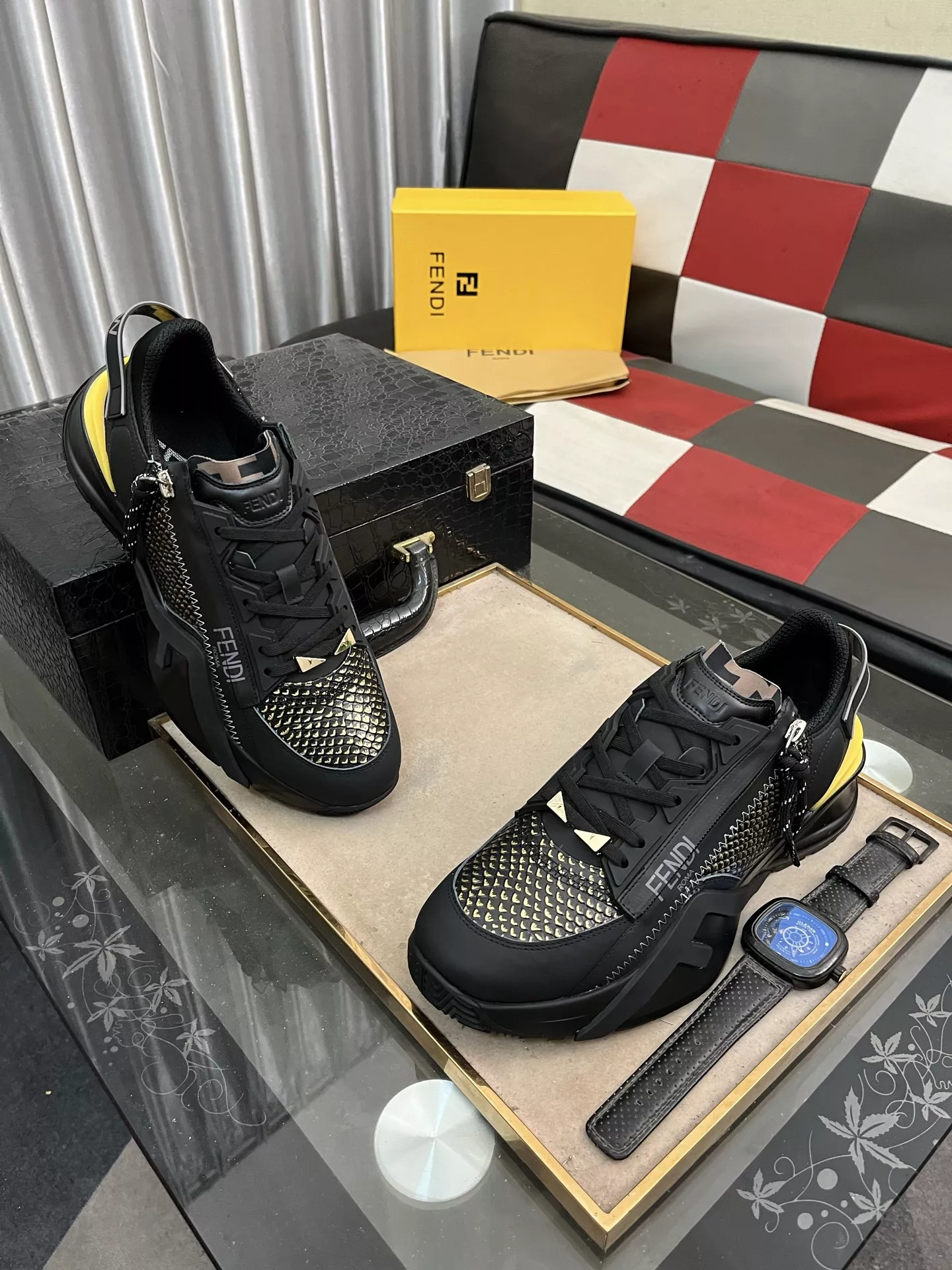 Vibrant 2186 Fendi Casual Shoes For Men
