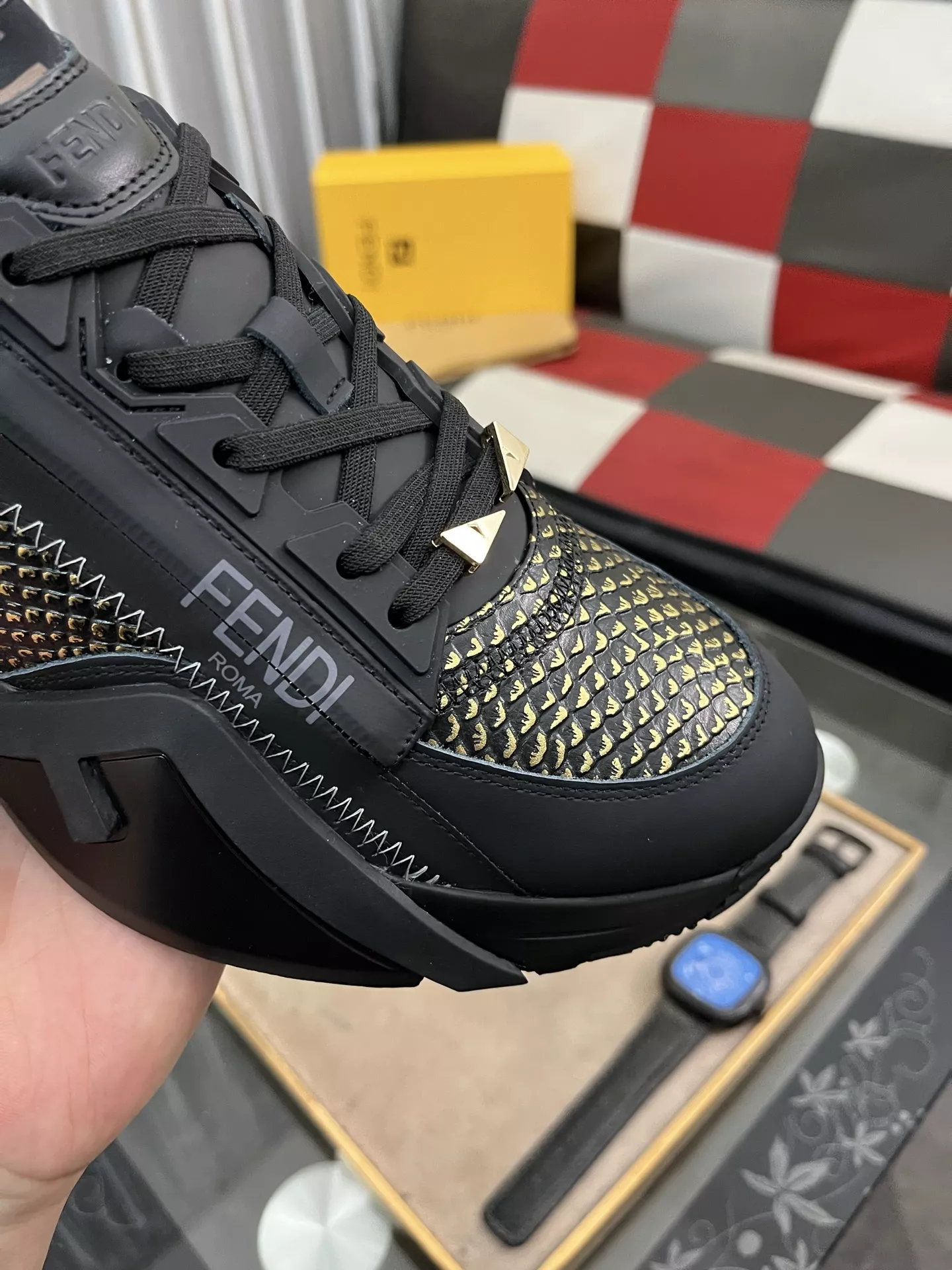 Vibrant 2186 Fendi Casual Shoes For Men