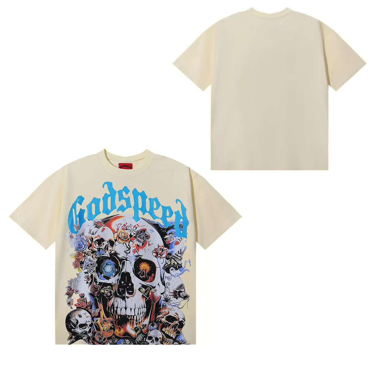 Vibrant 2406 Godspeed T-Shirts Short Sleeved For Unisex