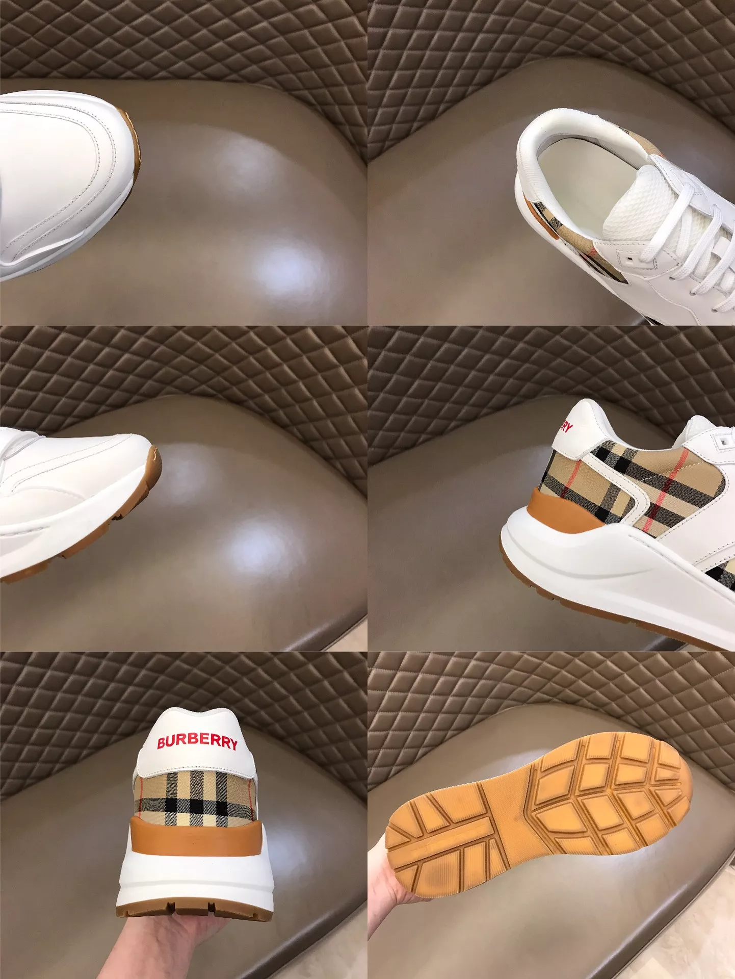 Vibrant 2490 Burberry Casual Shoes For Men