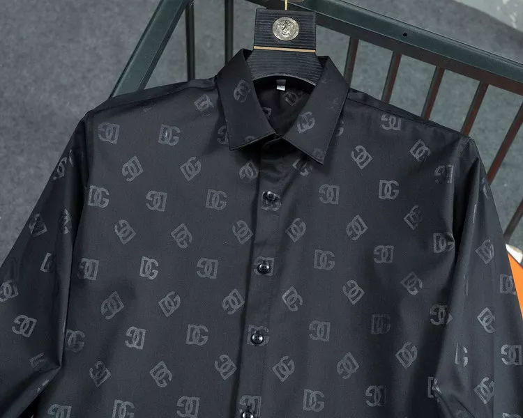 Vibrant 2549 Dolce & Gabbana D&G Shirts Long Sleeved For Men