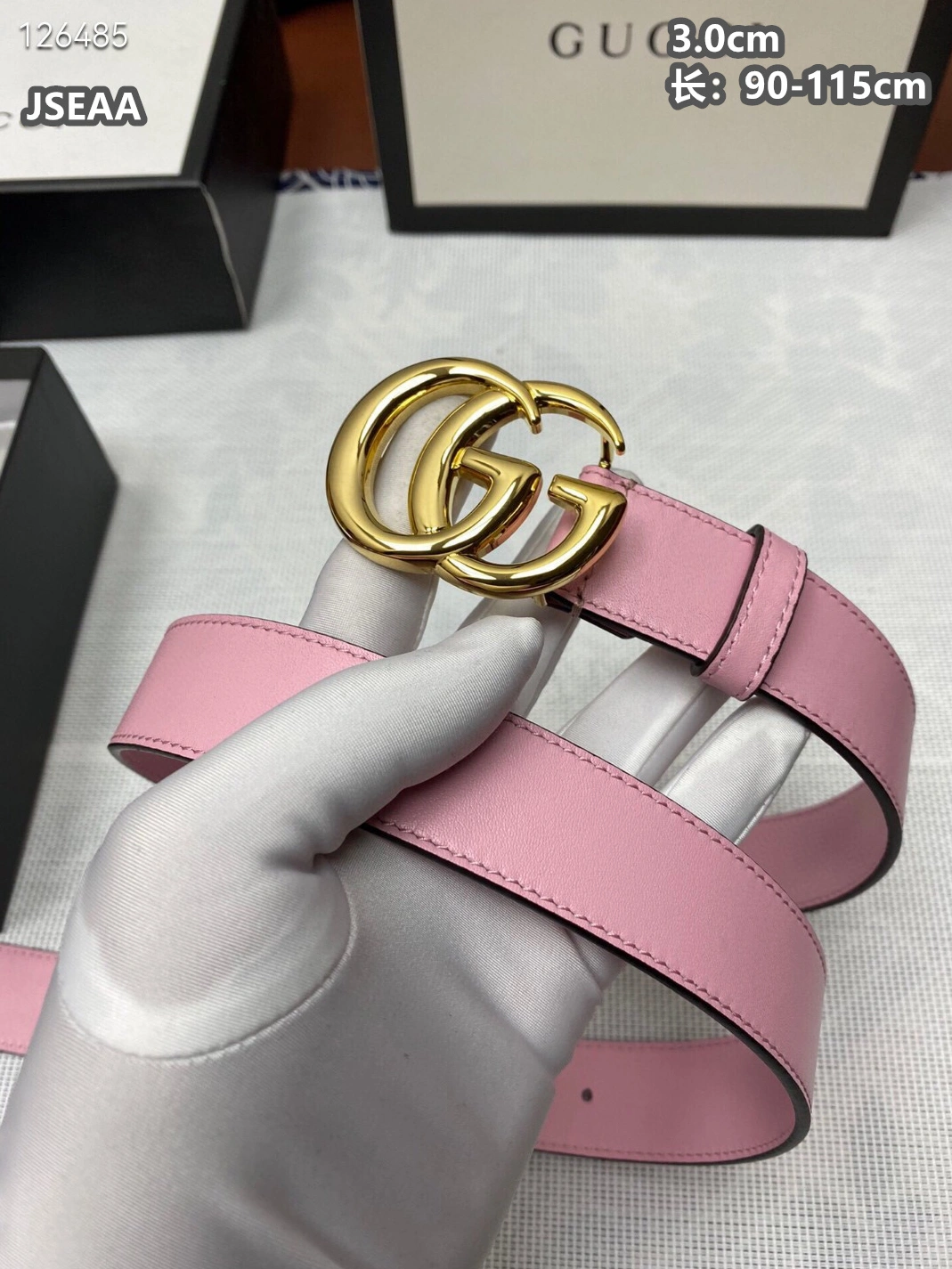 Vibrant 2826 Gucci AAA Quality Belts For Women
