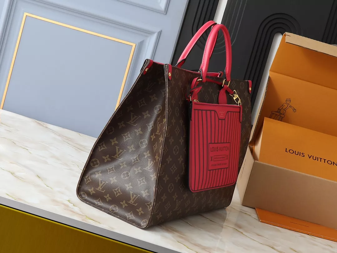 Vibrant 296 Louis Vuitton AAA Quality Tote-Handbags For Women