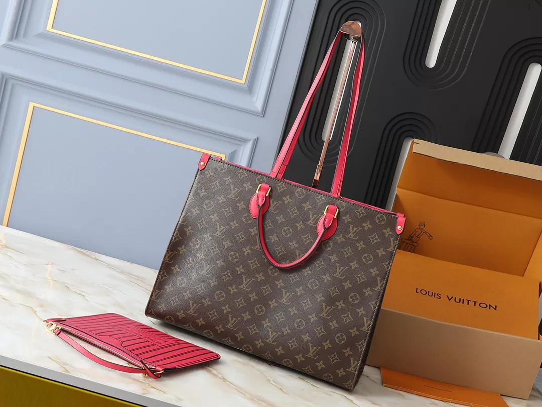 Vibrant 296 Louis Vuitton AAA Quality Tote-Handbags For Women