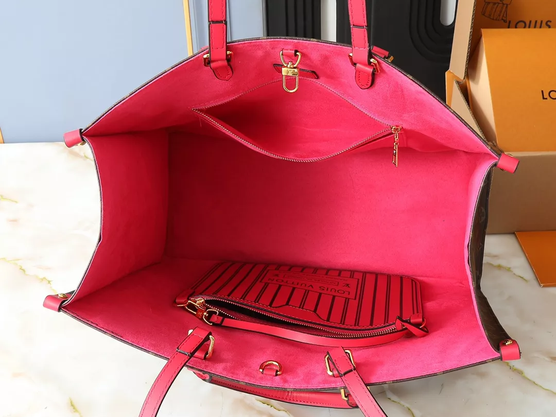 Vibrant 296 Louis Vuitton AAA Quality Tote-Handbags For Women