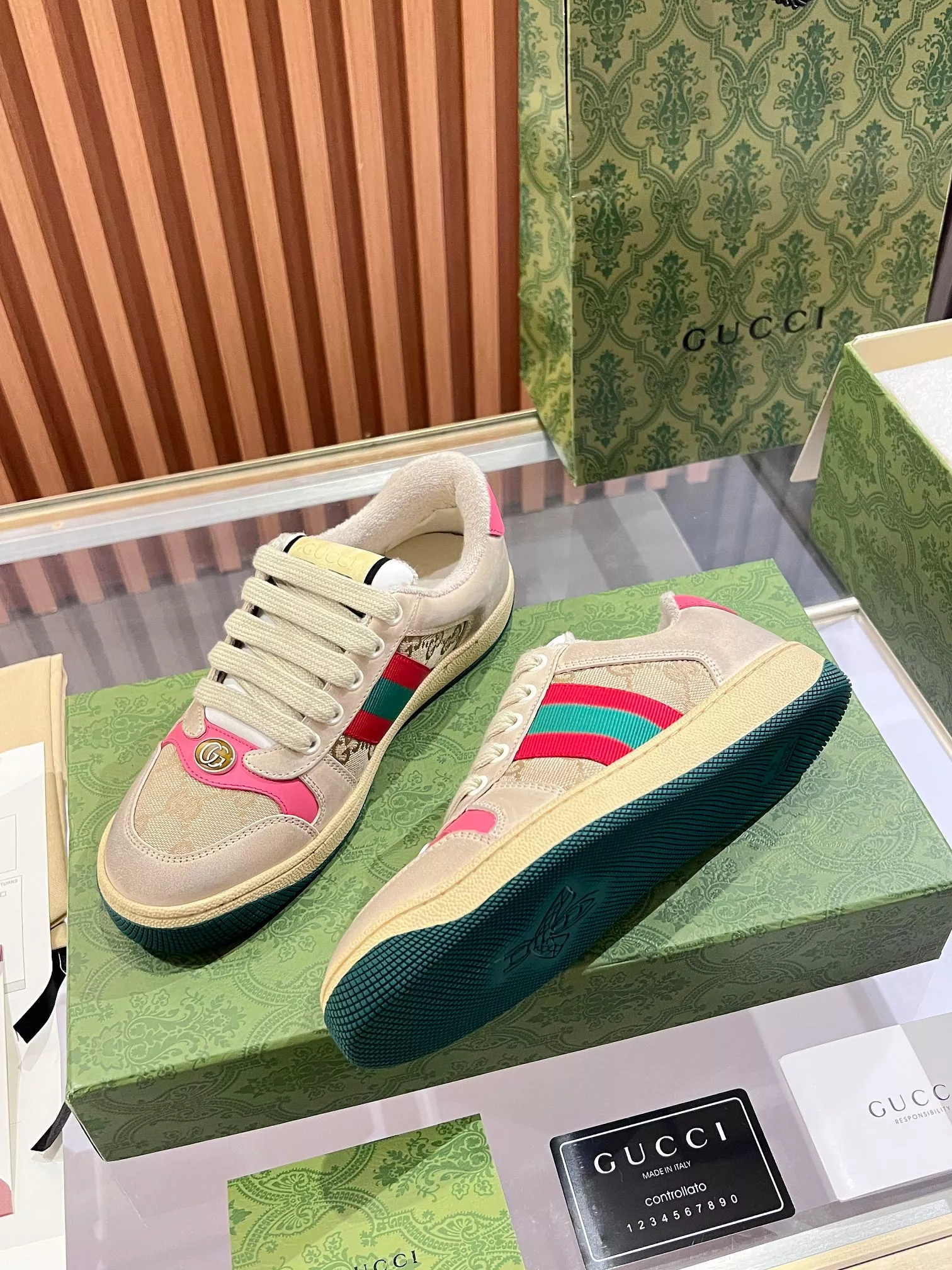 Vibrant 3178 Gucci Casual Shoes For Women