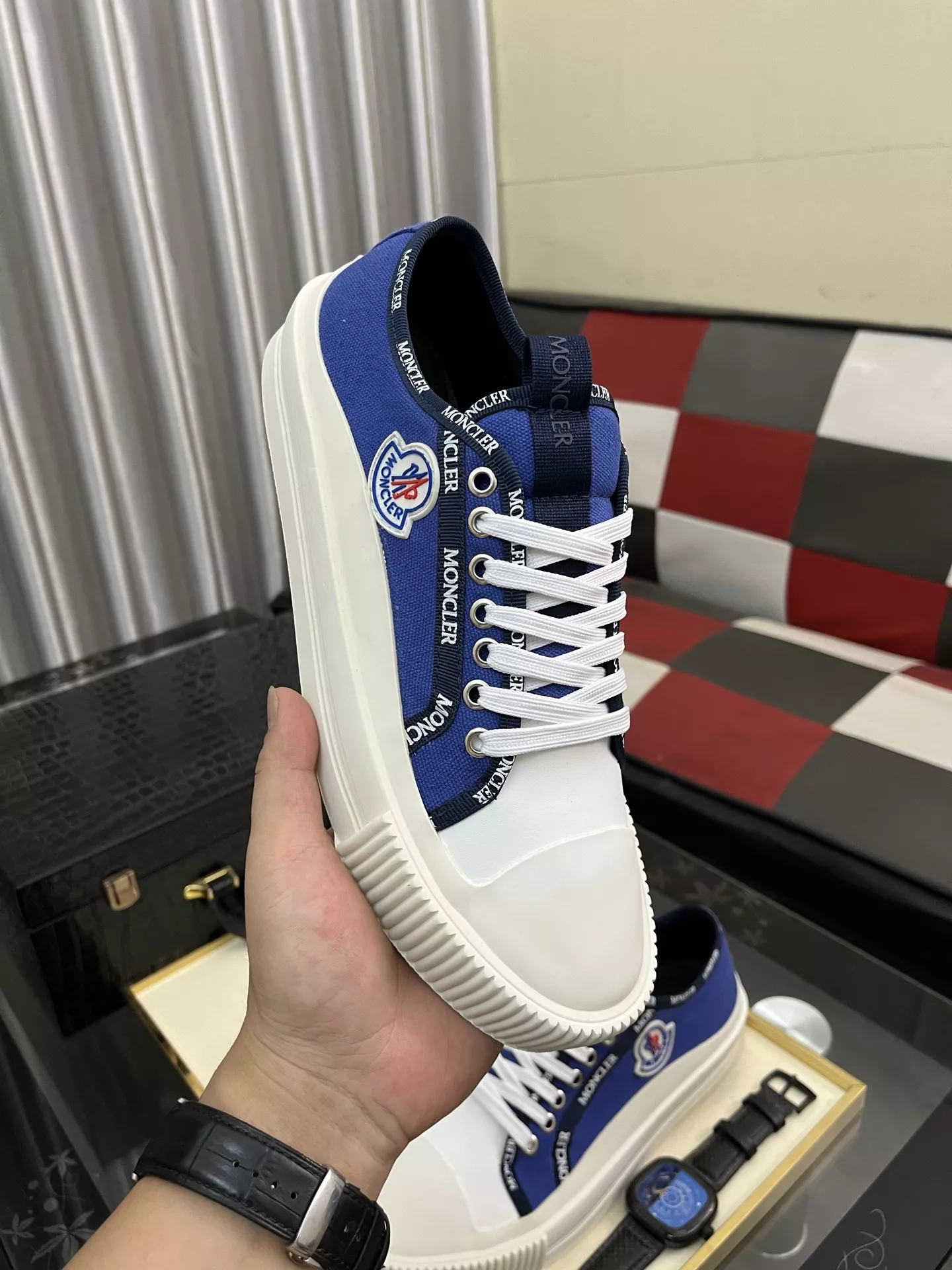 Vibrant 3226 Moncler Casual Shoes For Men