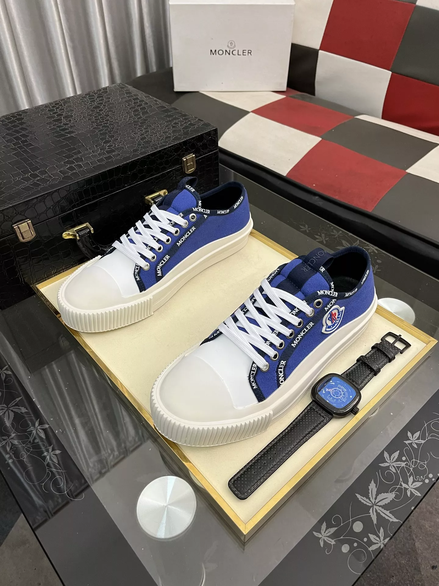 Vibrant 3226 Moncler Casual Shoes For Men