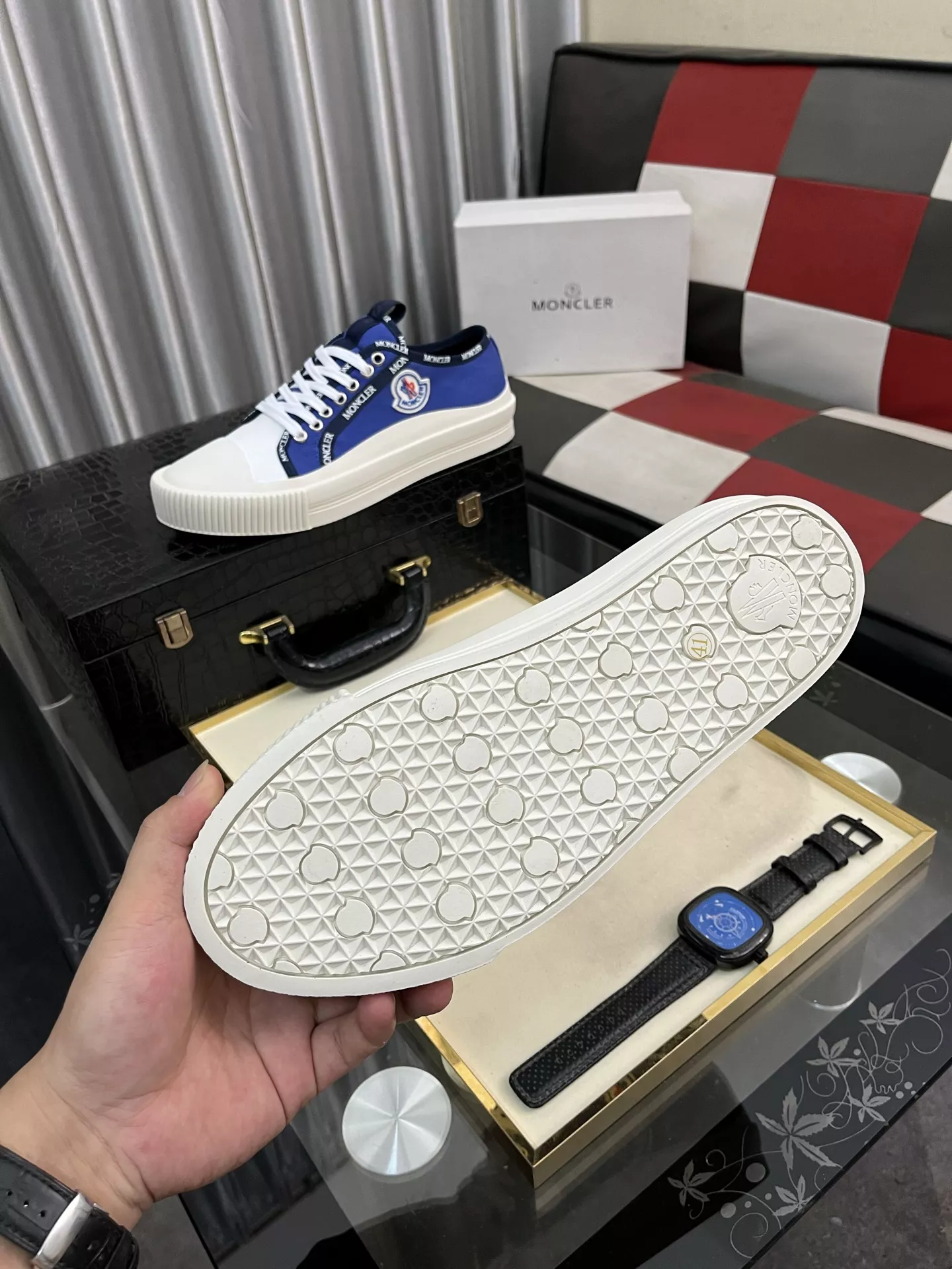 Vibrant 3226 Moncler Casual Shoes For Men