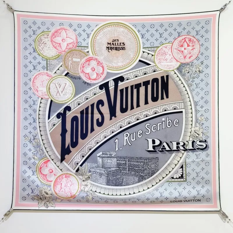 Vibrant 3249 Louis Vuitton Silk Squares