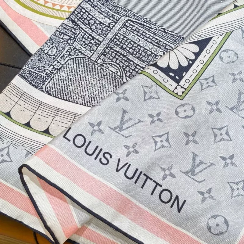 Vibrant 3249 Louis Vuitton Silk Squares