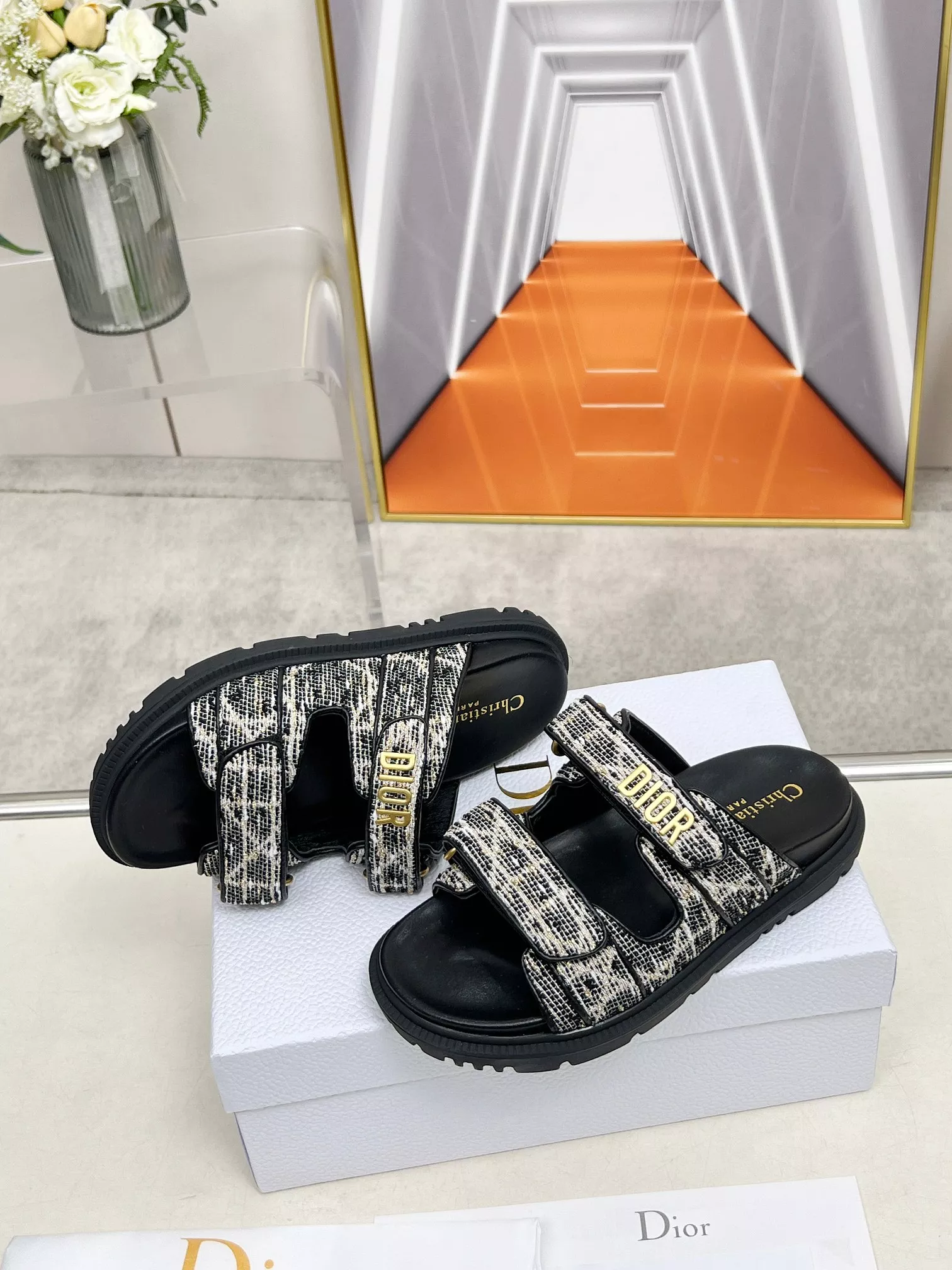 Vibrant 3369 Christian Dior Slippers For Women