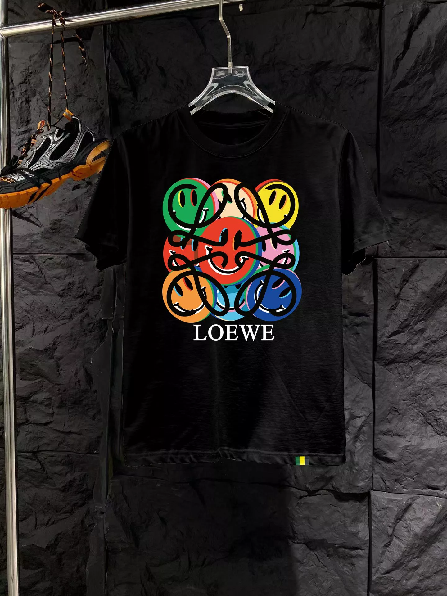 Vibrant 3378 LOEWE T-Shirts Short Sleeved For Men