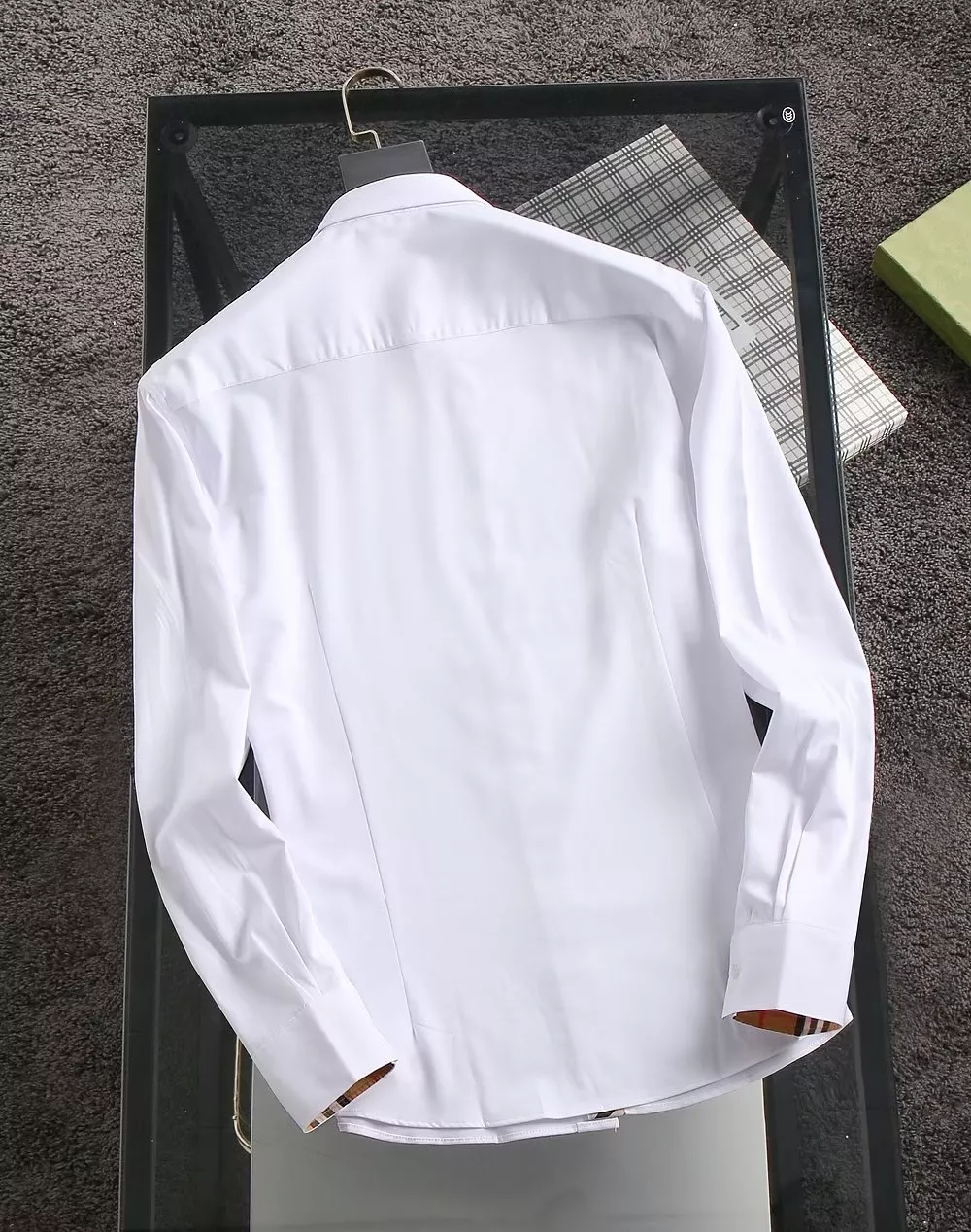 Vibrant 3459 Burberry Shirts Long Sleeved For Men
