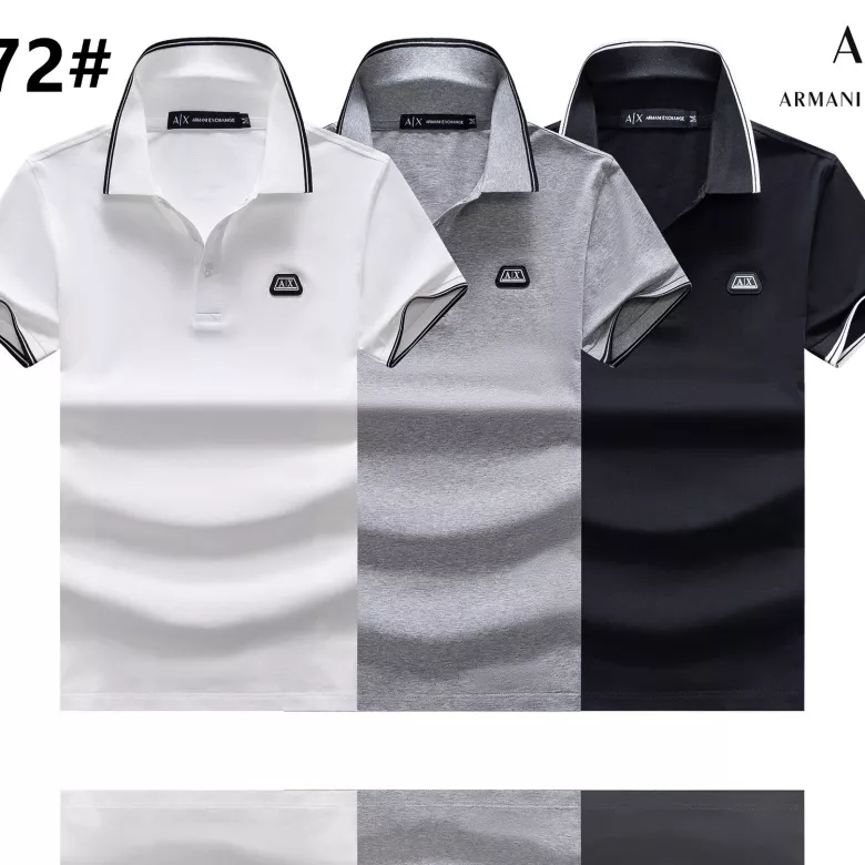 Vibrant 3467 Armani T-Shirts Short Sleeved For Men