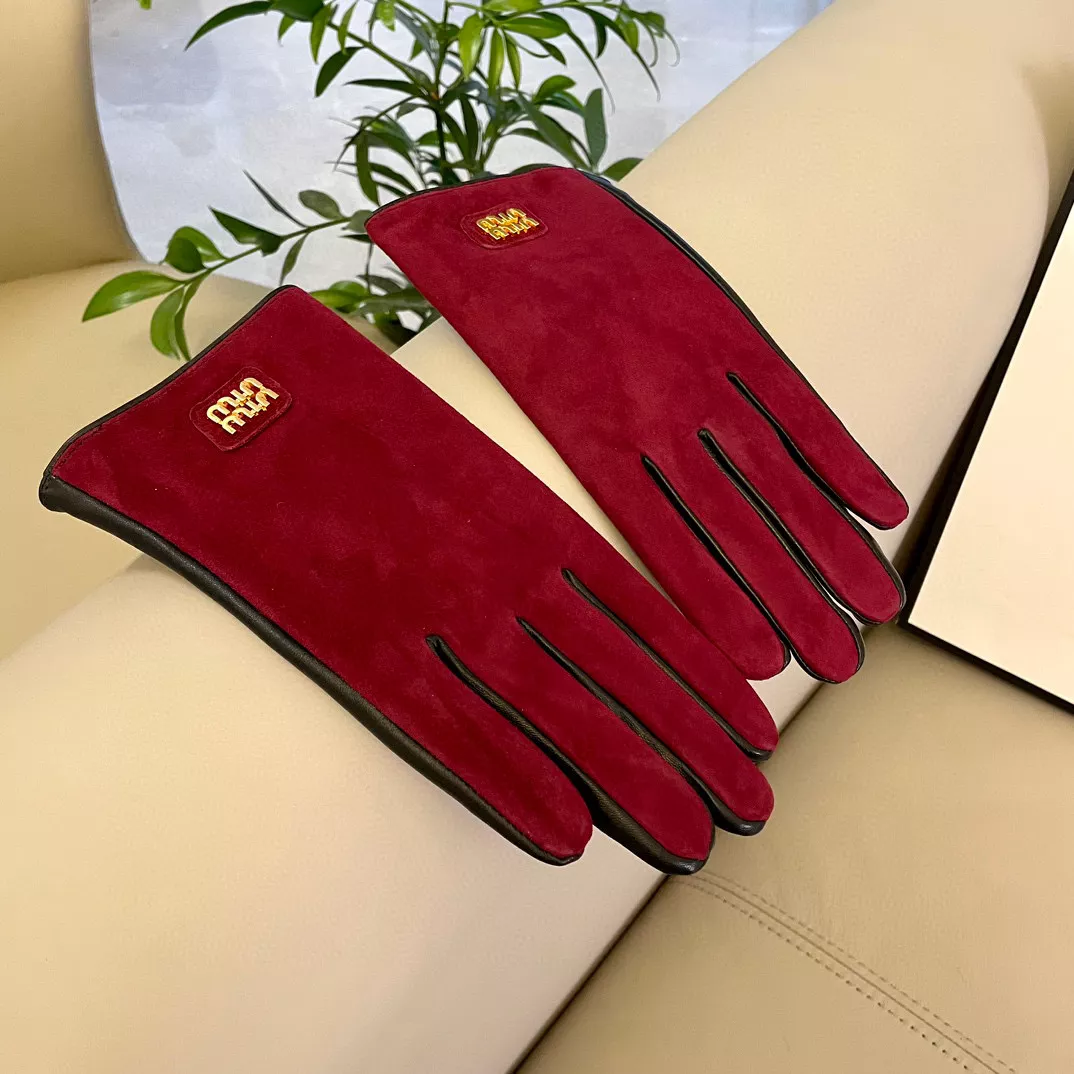 Vibrant 3566 MIU MIU Gloves For Women