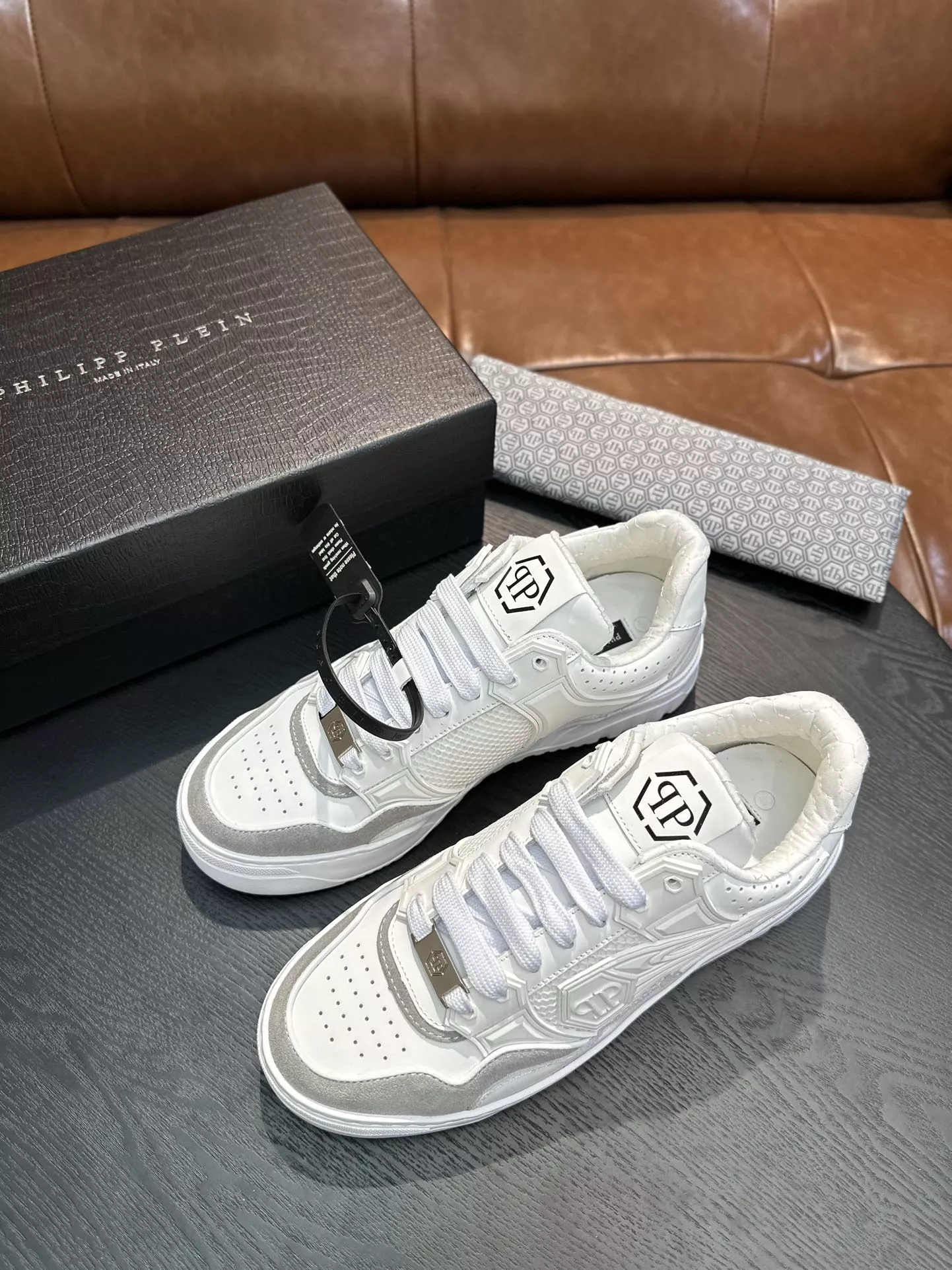Vibrant 3643 Philipp Plein PP Casual Shoes For Men