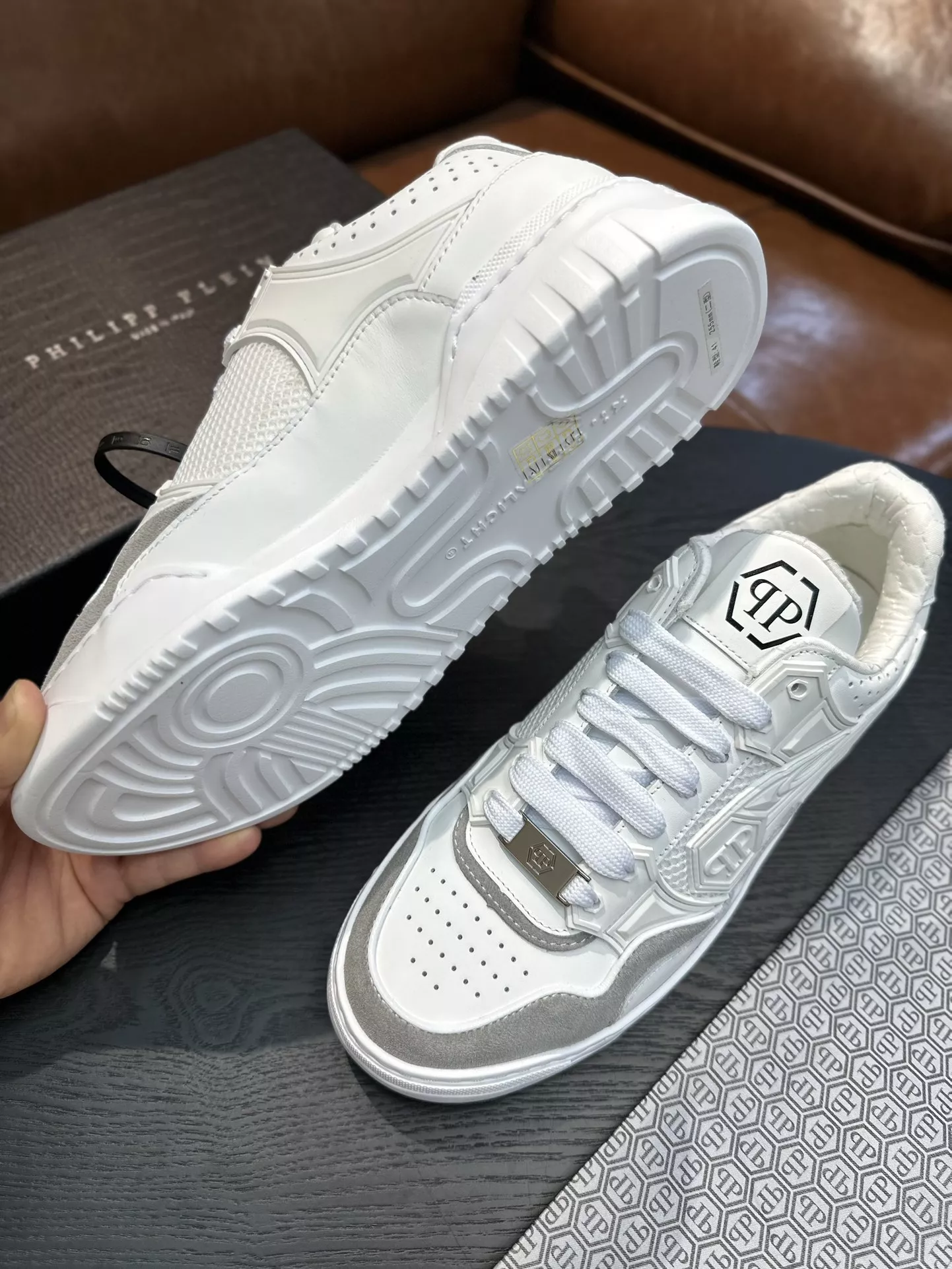 Vibrant 3643 Philipp Plein PP Casual Shoes For Men