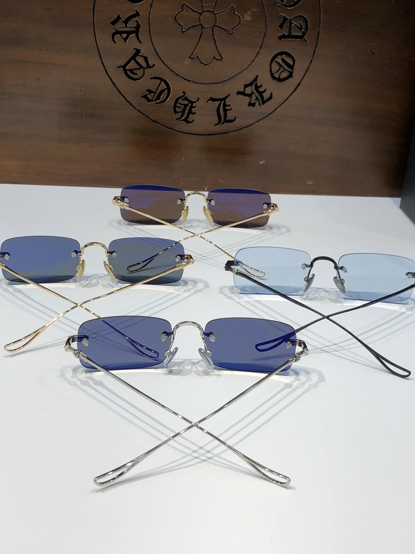Vibrant 3686 Chrome Hearts AAA Quality Sunglasses