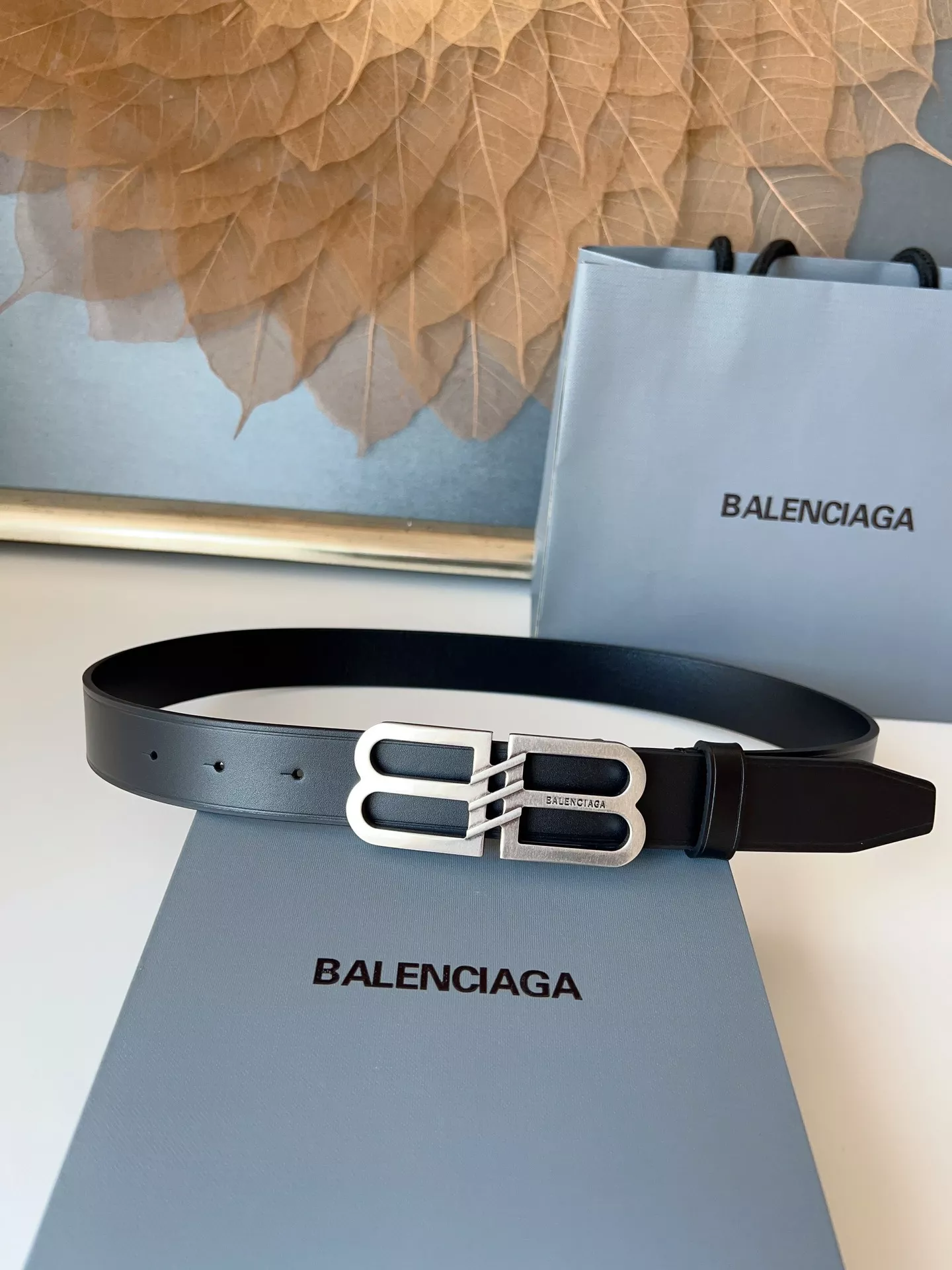 Vibrant 3819 Balenciaga AAA Quality Belts In 4.0cm For Men