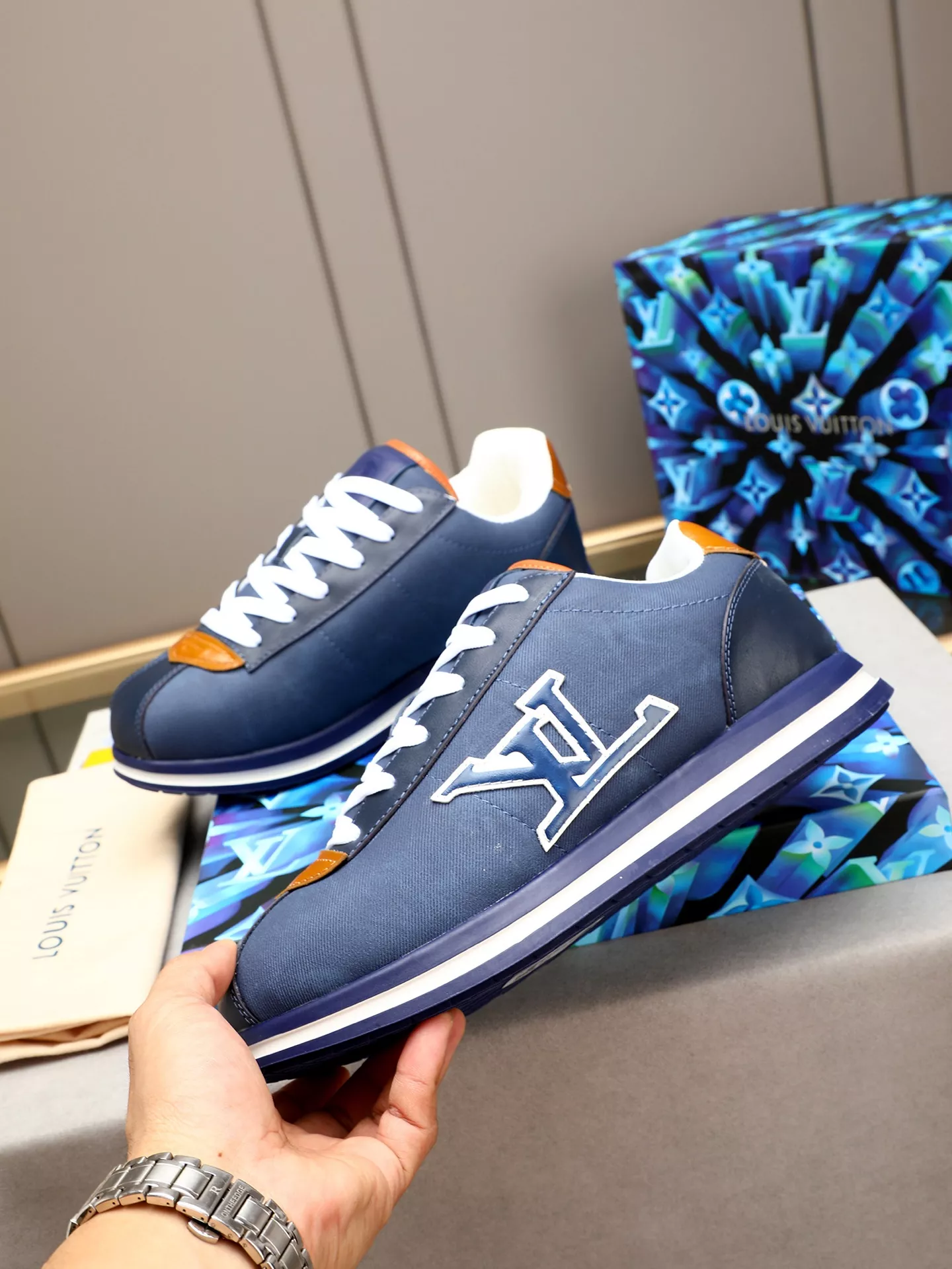 Vibrant 3819 Louis Vuitton Casual Shoes For Men
