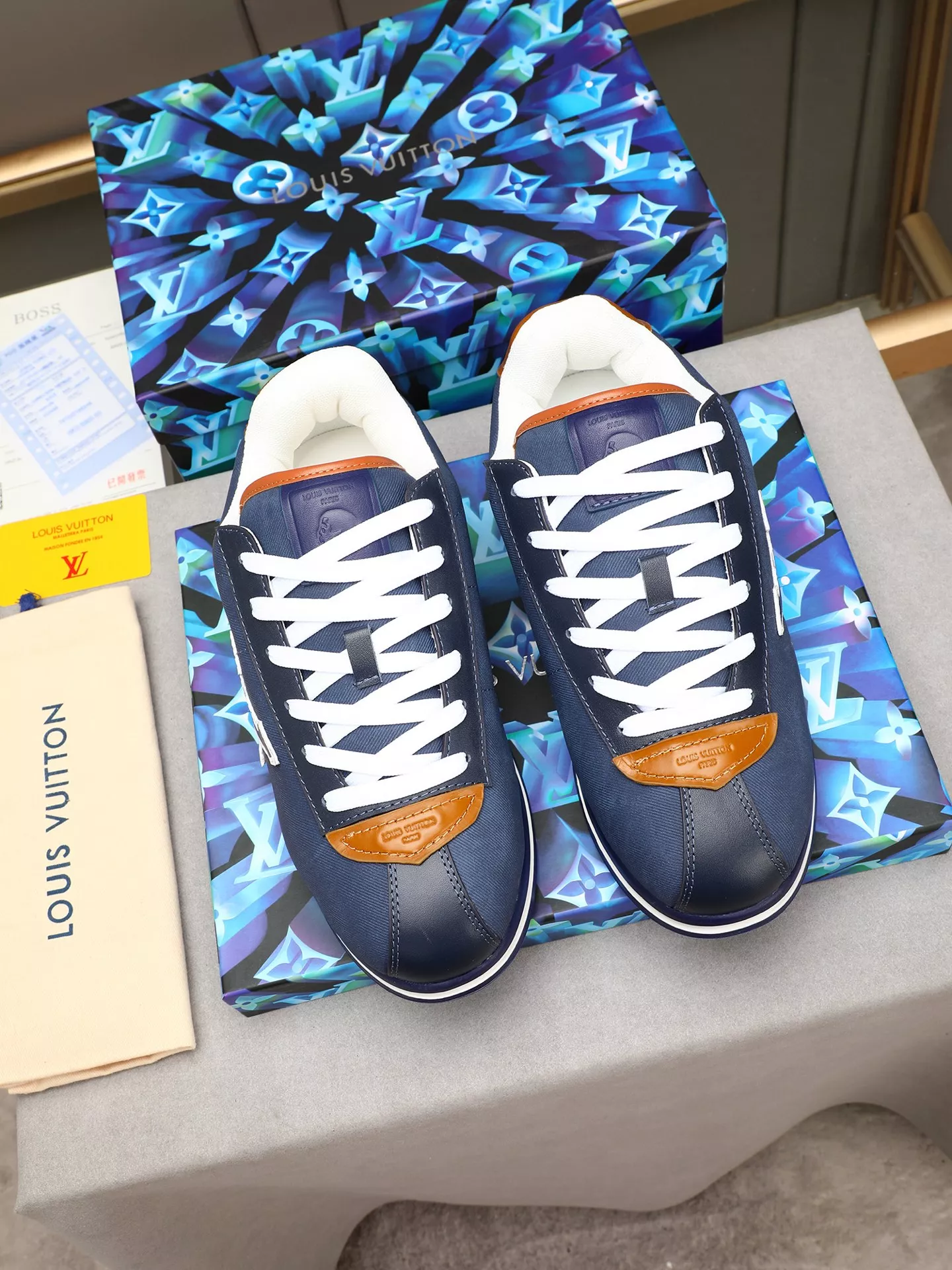 Vibrant 3819 Louis Vuitton Casual Shoes For Men