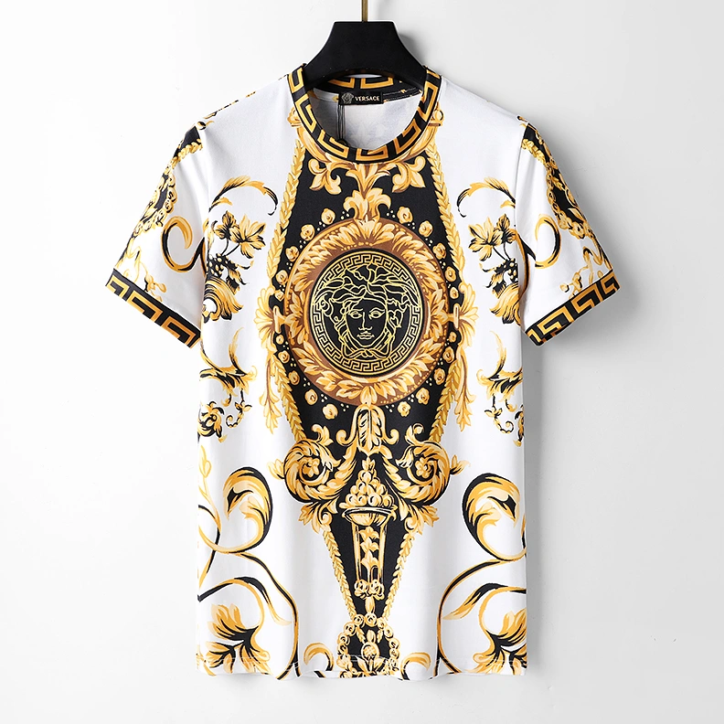 Vibrant 4007 Versace T-Shirts Short Sleeved For Men