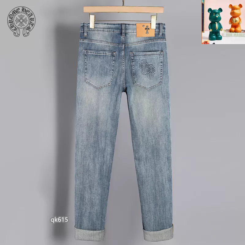 Vibrant 4132 Chrome Hearts Jeans For Men