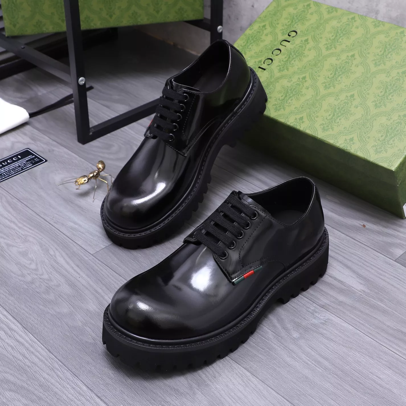 Vibrant 4246 Gucci Oxfords Shoes For Men