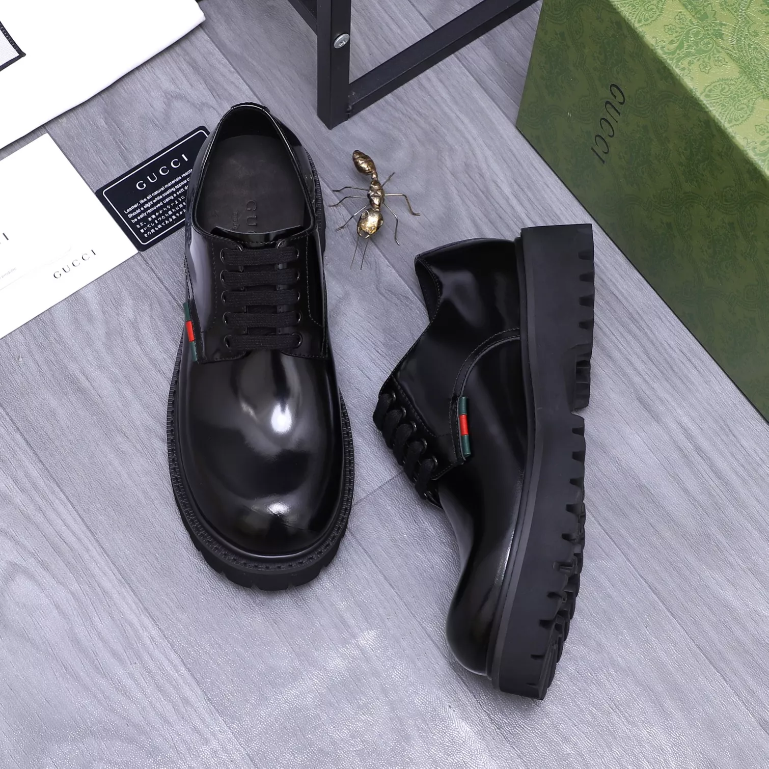 Vibrant 4246 Gucci Oxfords Shoes For Men