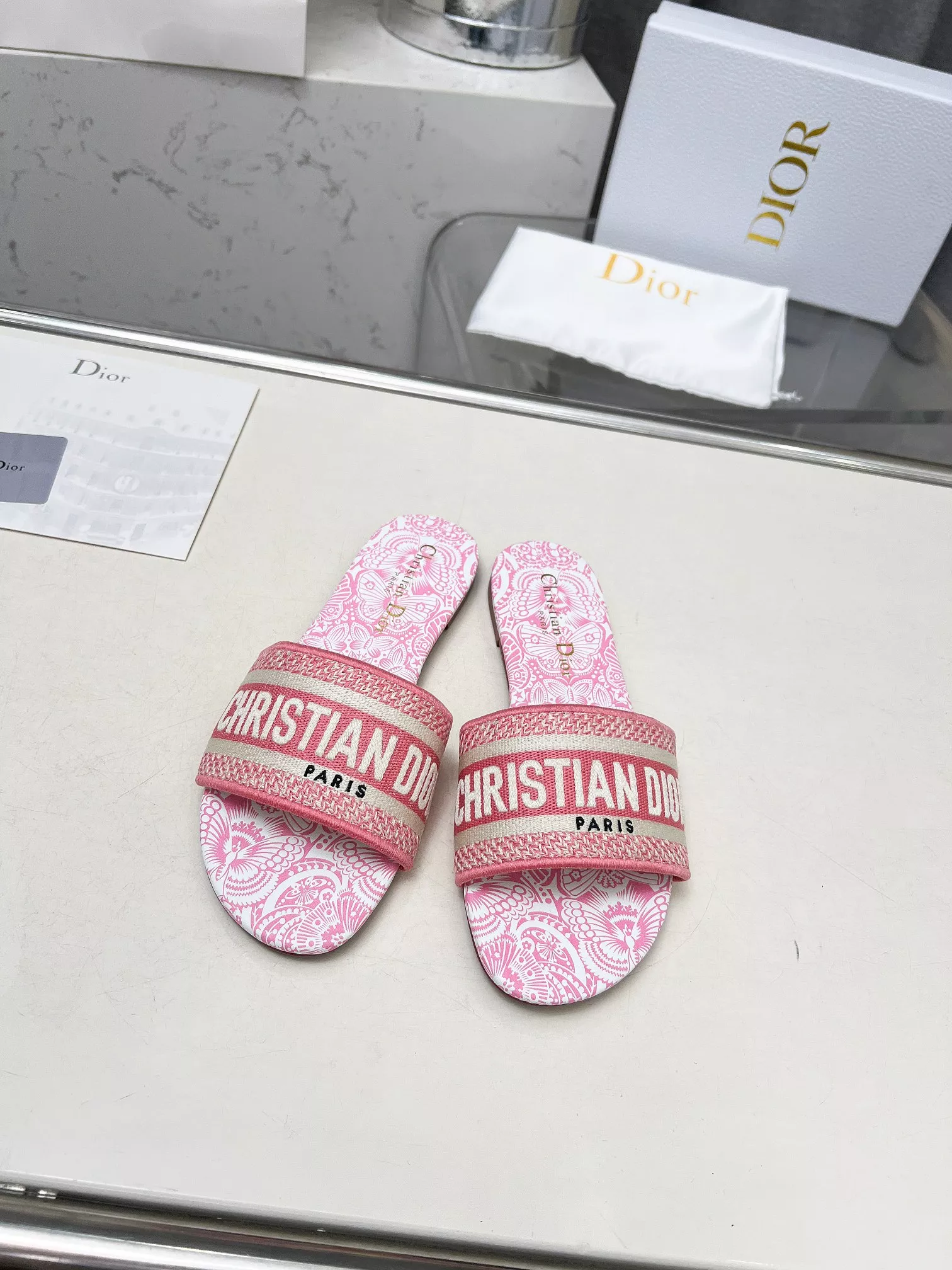 Vibrant 4286 Christian Dior Slippers For Women