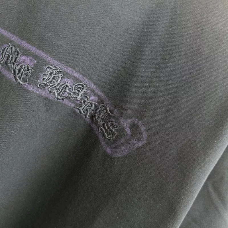 Vibrant 4350 Chrome Hearts T-Shirts Short Sleeved For Unisex